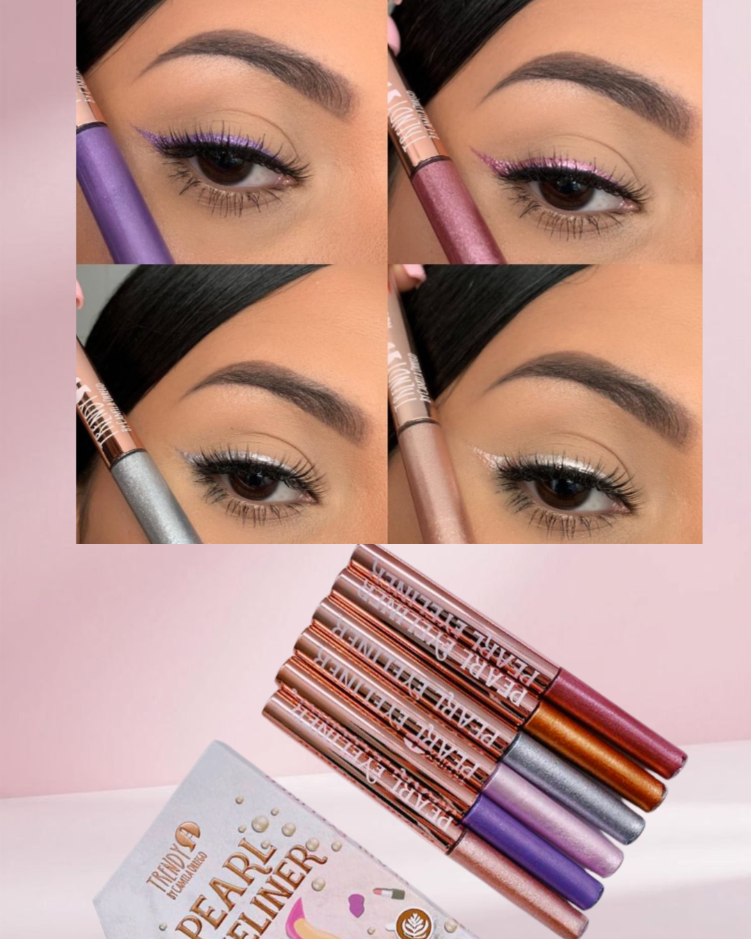 Delineador ojos Perlado Trendy