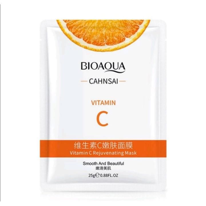 Mascarilla Velo Facial Vitamina C Bioaqua