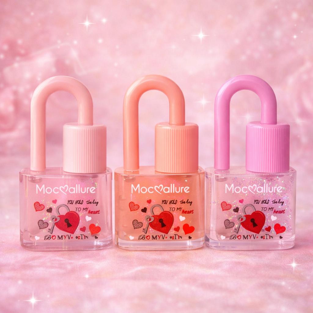 Gloss Escarchita Candado Mocmallure