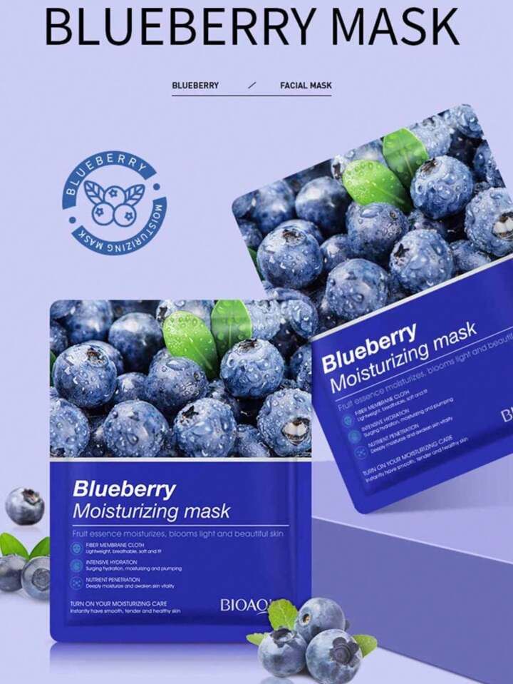 Mascarilla Velo Facial Arandanos