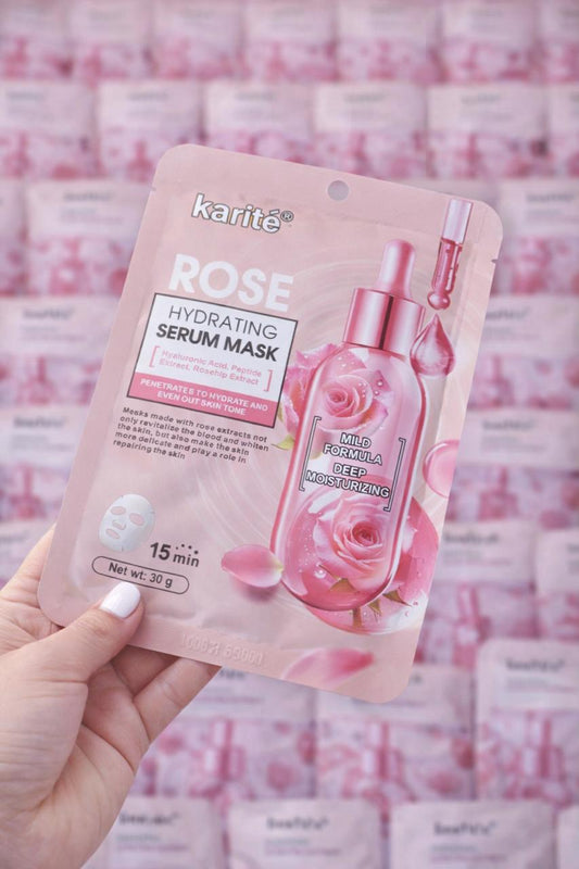 Mascarilla Velo Facial Rosas Karite